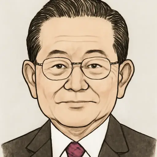 田中 和徳の似顔絵