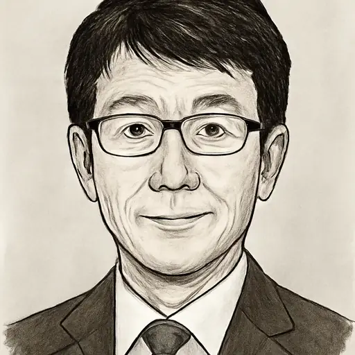 田中 良生の似顔絵