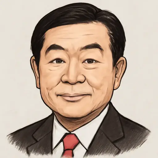 棚橋 泰文の似顔絵