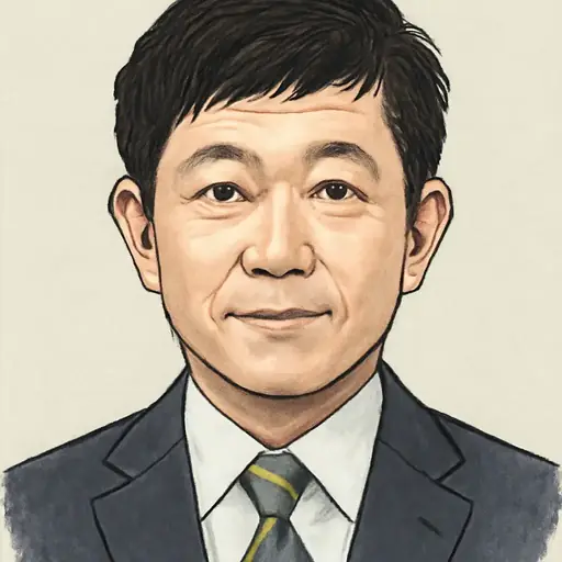 田畑 裕明の似顔絵