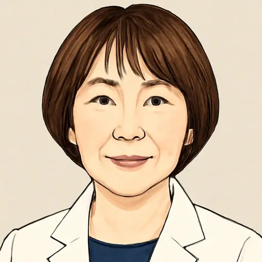田村 智子の似顔絵