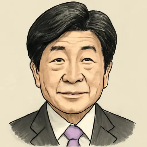 田村 憲久の似顔絵