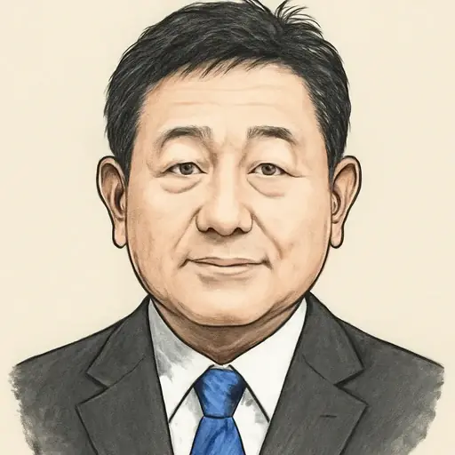 俵田 祐児の似顔絵