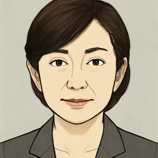 丹野 みどりの似顔絵