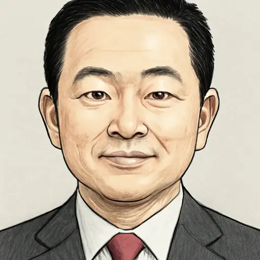 土田 慎の似顔絵