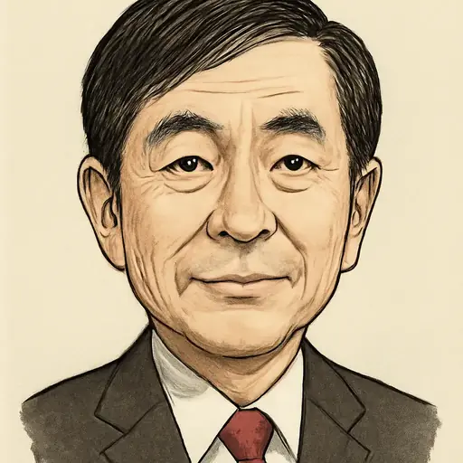 寺田 稔の似顔絵