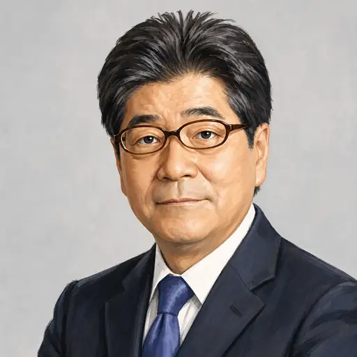 土井 亨の似顔絵