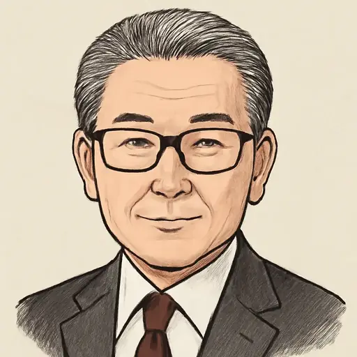 冨樫 博之の似顔絵