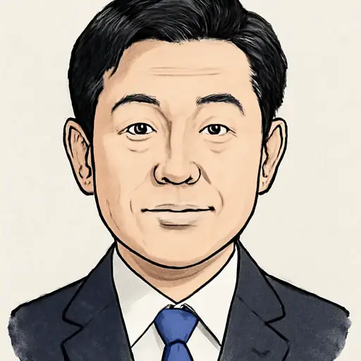 中川こういちの似顔絵