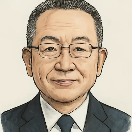 中川 康洋の似顔絵