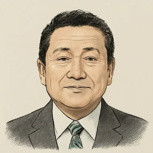 中野 英幸の似顔絵