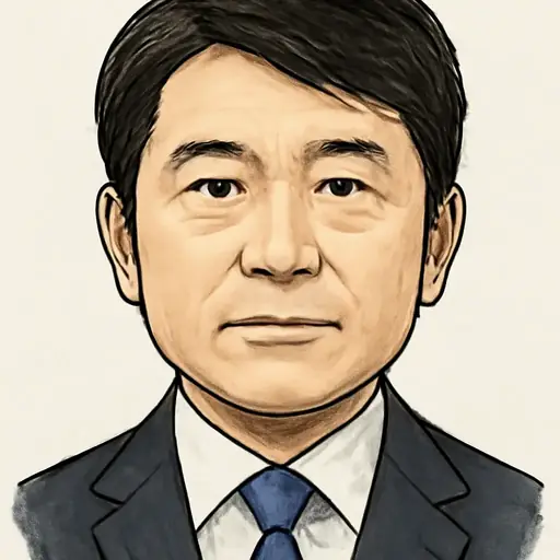 中野 洋昌の似顔絵