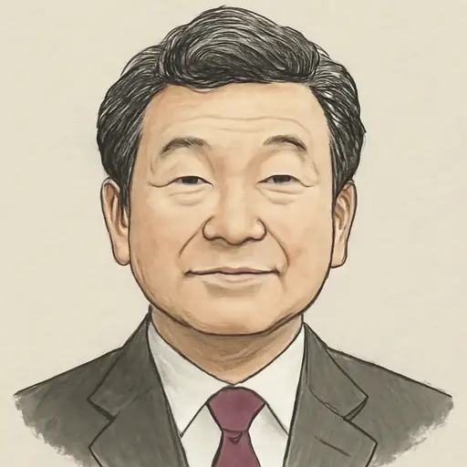 中村 裕之の似顔絵