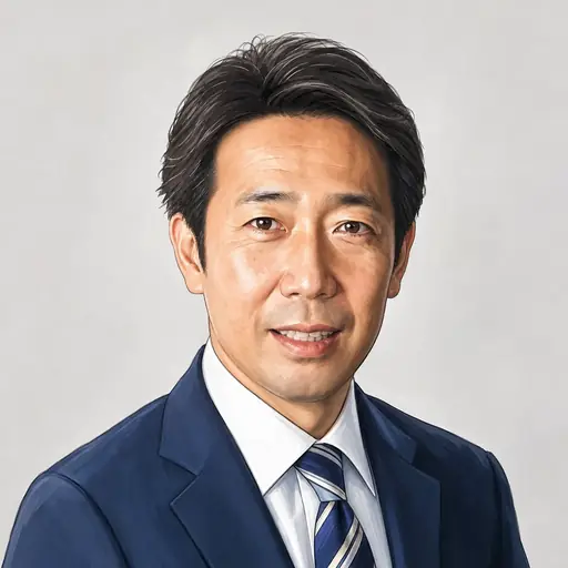 中山 展宏の似顔絵