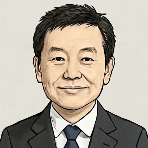 西岡 義高の似顔絵