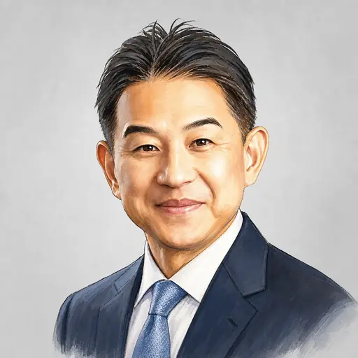 西田 薫の似顔絵