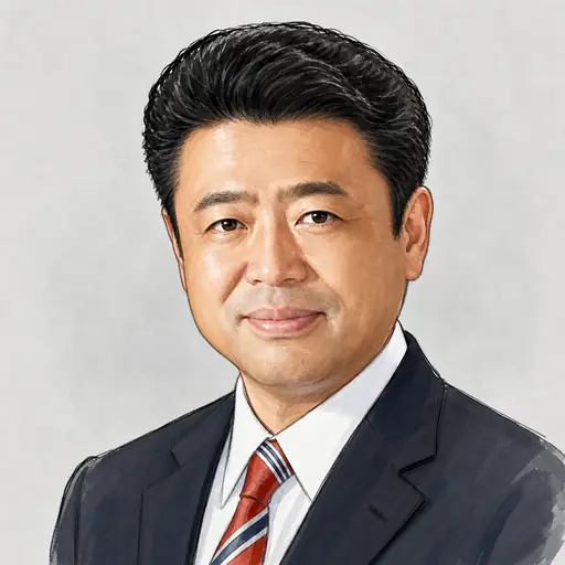 西田 昭二の似顔絵