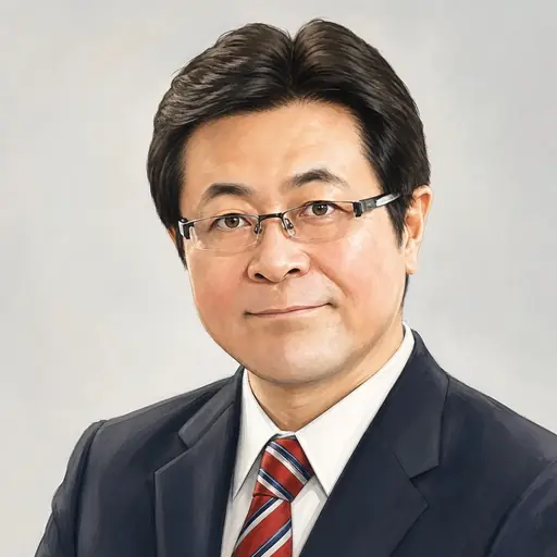 西村 明宏の似顔絵