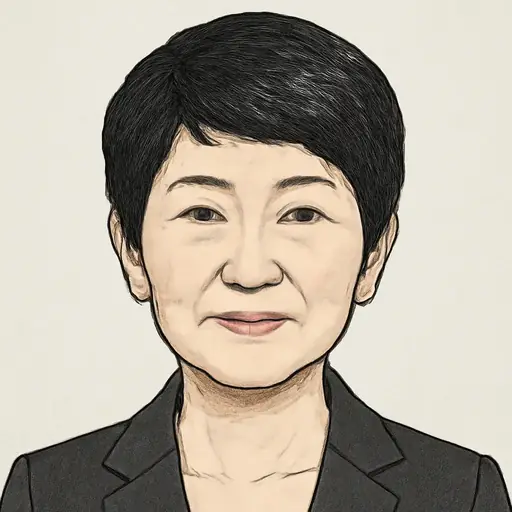 西村 智奈美の似顔絵