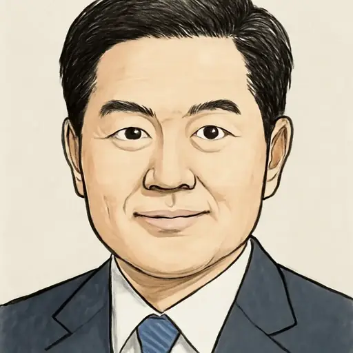 橋本 幹彦の似顔絵