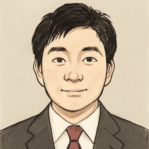 林 拓海の似顔絵