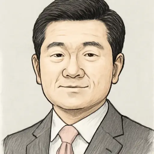 原田 直樹の似顔絵
