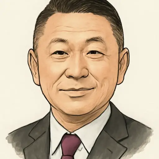 原山 大亮の似顔絵