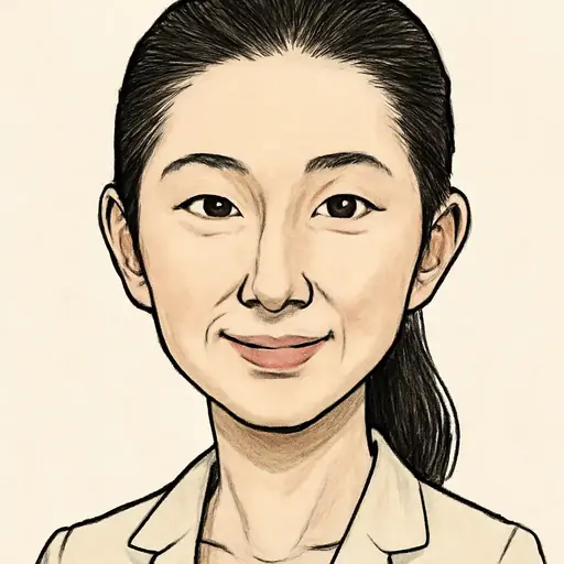 日野 紗里亜の似顔絵