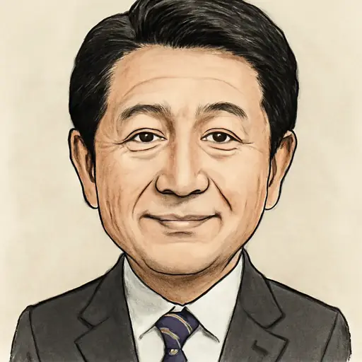 平井 卓也の似顔絵