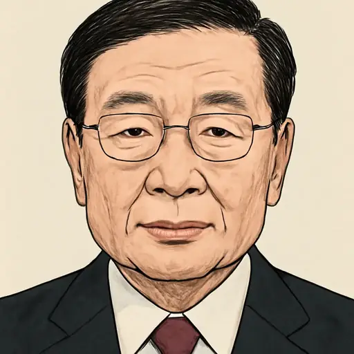 平口 洋の似顔絵