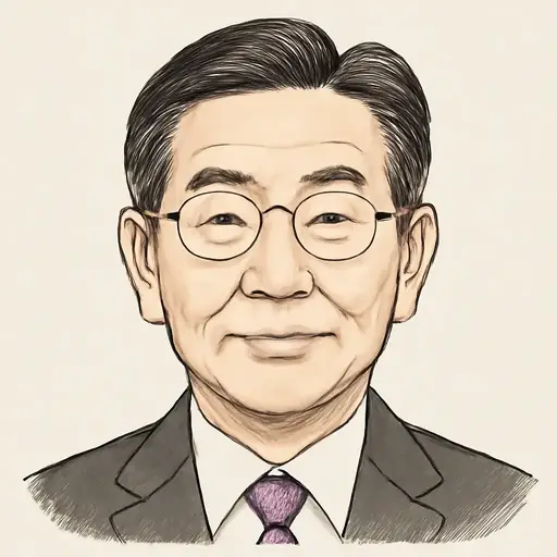 平林 晃の似顔絵