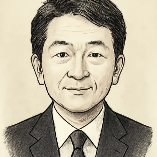 広瀬 建の似顔絵