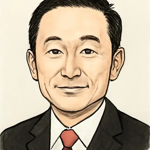 深澤 陽一の似顔絵