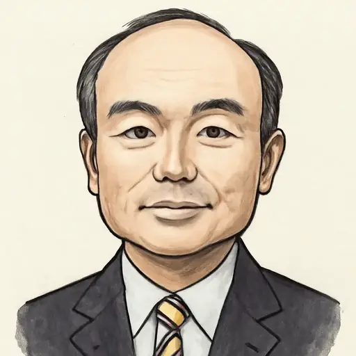 福田 徹の似顔絵