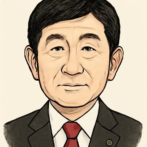 福原 淳嗣の似顔絵