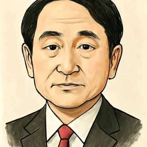 藤沢 忠盛の似顔絵