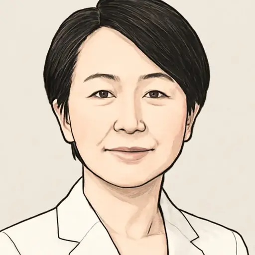 藤田 ひかるの似顔絵