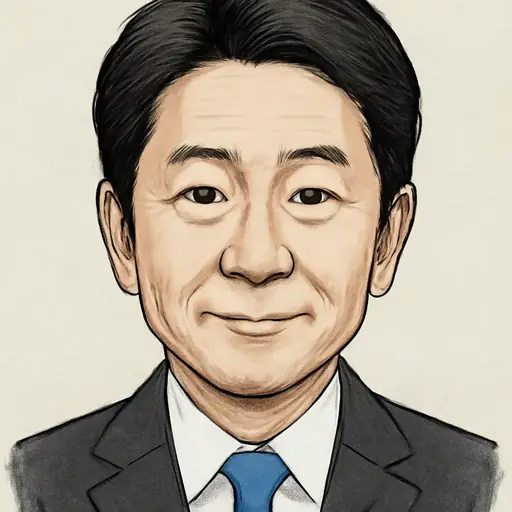 藤田 文武の似顔絵