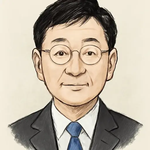 藤田 洋司の似顔絵