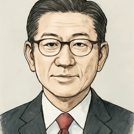 藤原 崇の似顔絵