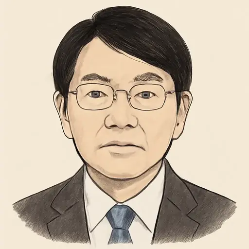 文月 涼の似顔絵