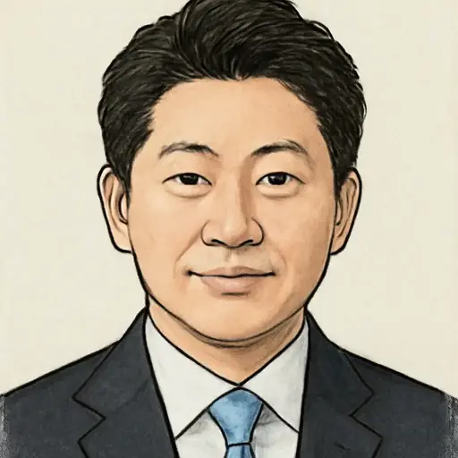 古井 康介の似顔絵