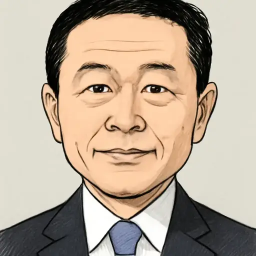 松本 泉の似顔絵