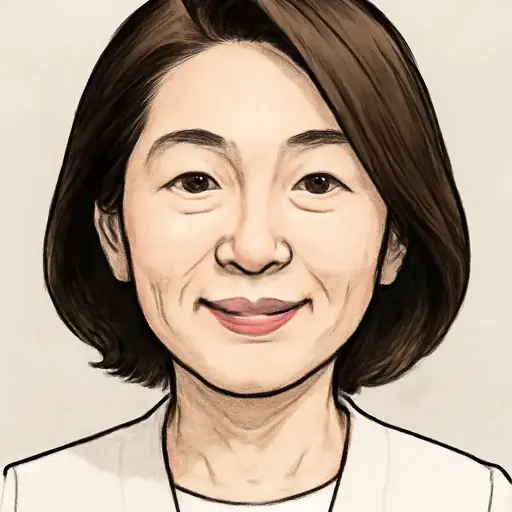 丸尾 なつ子の似顔絵