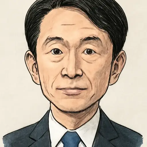 丸田 康一郎の似顔絵