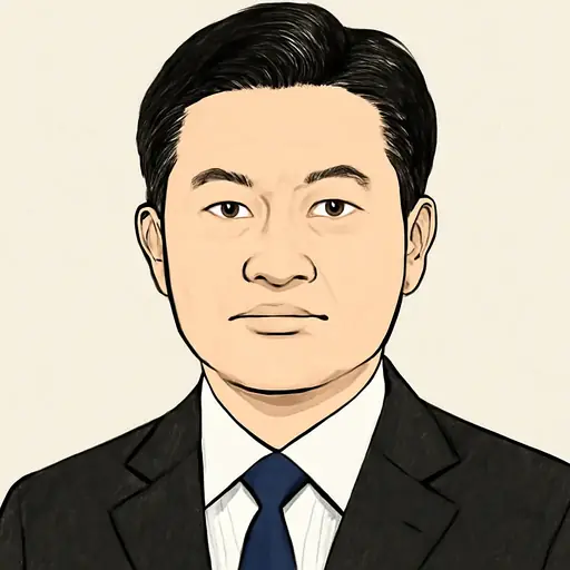 三谷 英弘の似顔絵