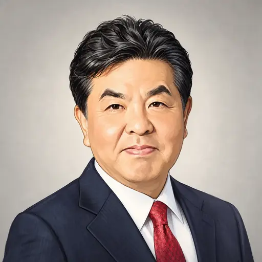 美延 映夫の似顔絵
