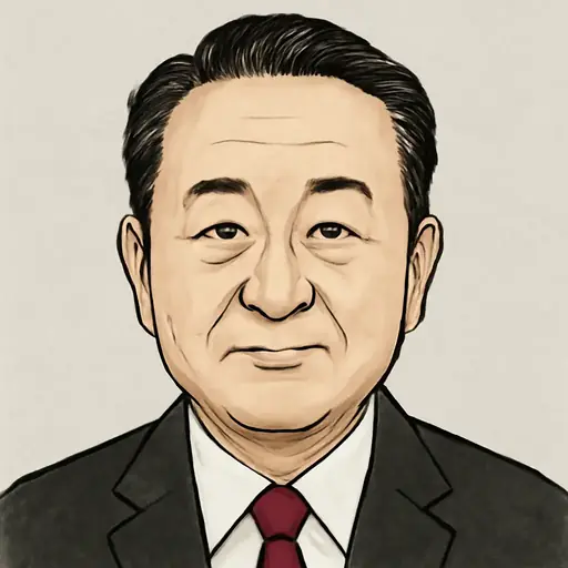 三原 朝利の似顔絵