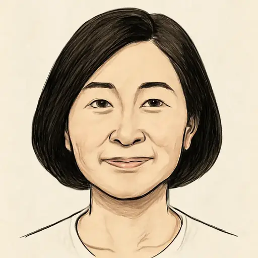 向山 淳の似顔絵