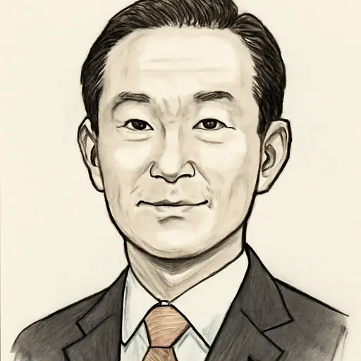 村井 英樹の似顔絵